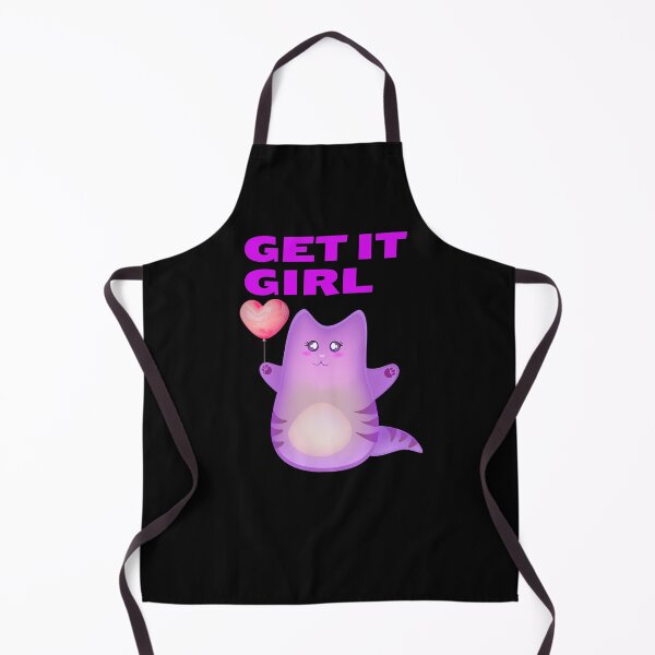 Item preview, Get it girl little cat designed and sold by ghostart32.