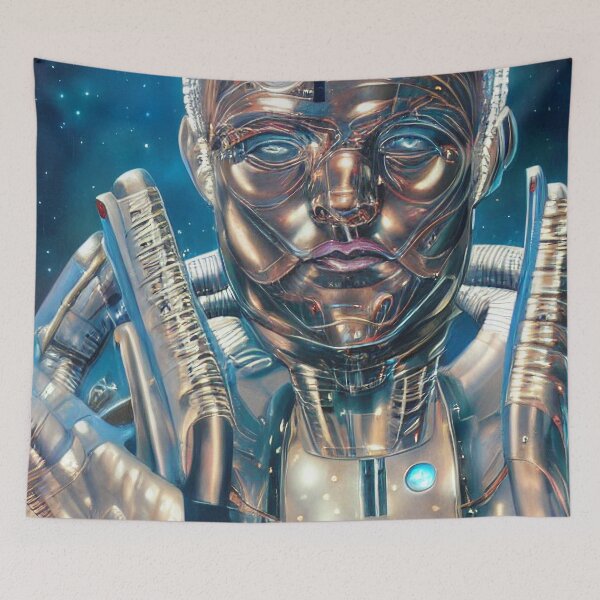 Item preview, Robot tin face designed and sold by Girih.