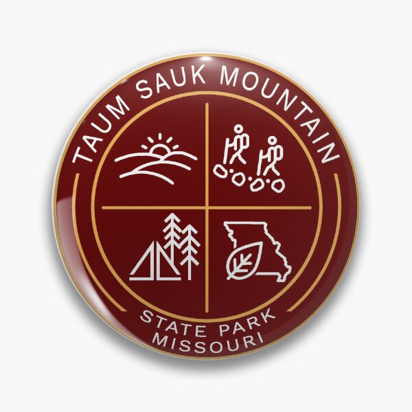 Item preview, Taum Sauk Mountain State Park Heraldic Logo designed and sold by VanyaKar.