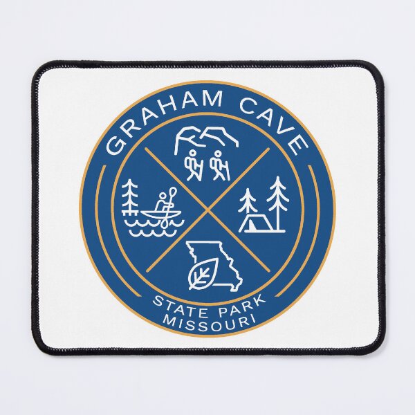 Item preview, Graham Cave State Park Heraldic Logo designed and sold by VanyaKar.