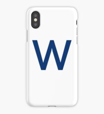 Chicago Cubs W iPhone Case