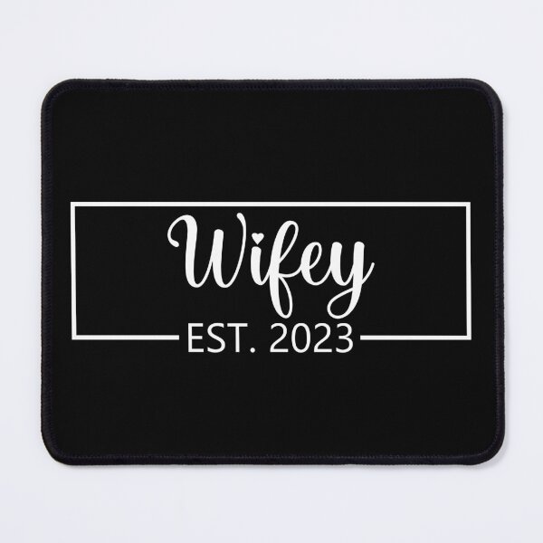 Item preview, Wifey Est 2023 | Cute Wedding Gift | New Wife 2023 | Gift for Fiance designed and sold by AMINE ★★★★★.