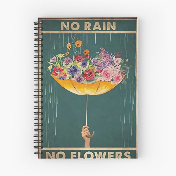 Item preview, No Rain, No Flowers designed and sold by Rita Hamdan.