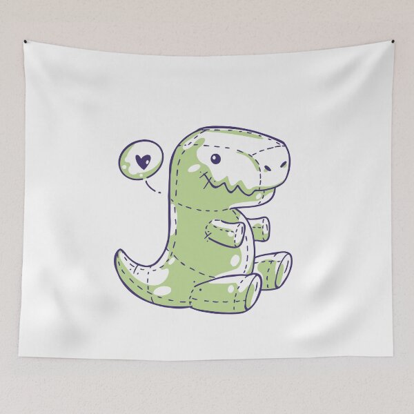 Item preview, Dinosaur stuffed animal designed and sold by DerSenat.