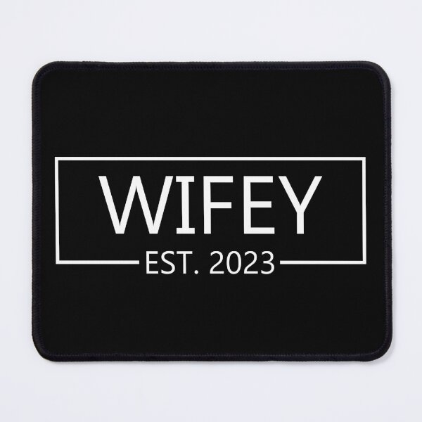 Item preview, Wifey Est 2023 | Cute Wedding Gift | New Wife 2023 | Gift for Fiance designed and sold by AMINE ★★★★★.