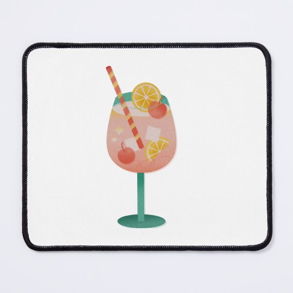 Item preview, cute pink coctail designed and sold by artbyrosse.