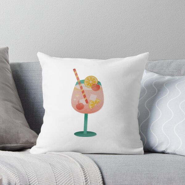 Item preview, cute pink coctail designed and sold by artbyrosse.