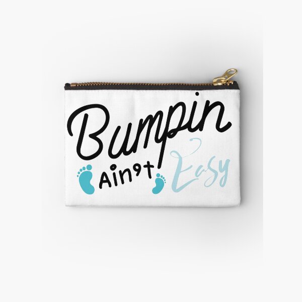 Item preview, Bumpin Ain't Easy Pregnancy Maternity Funny designed and sold by miracletee.