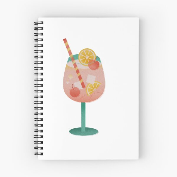 Item preview, cute pink coctail designed and sold by artbyrosse.