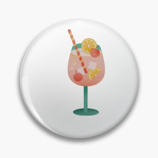 Item preview, cute pink coctail designed and sold by artbyrosse.