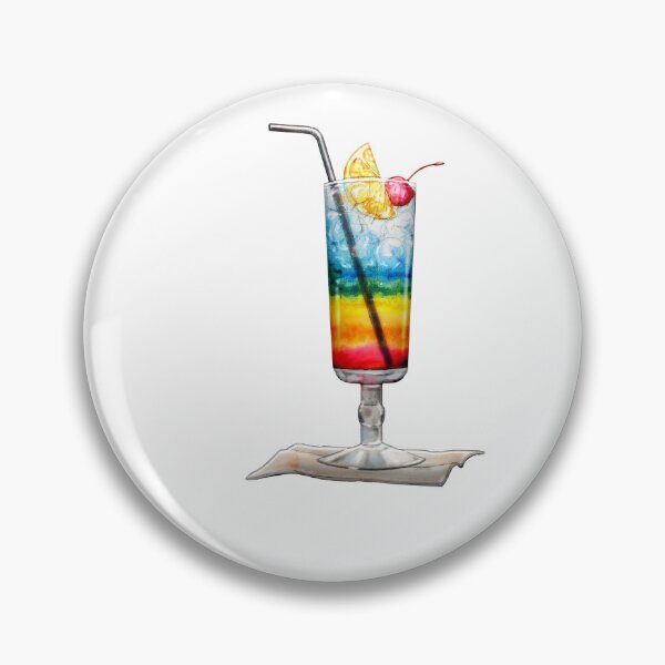 Item preview, rainbow coctail designed and sold by artbyrosse.