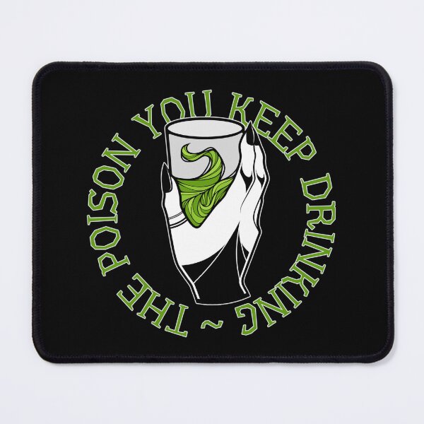 Item preview, The Poison You Keep Drinking (Acid Green Absinthe) designed and sold by ObsidianDaz.