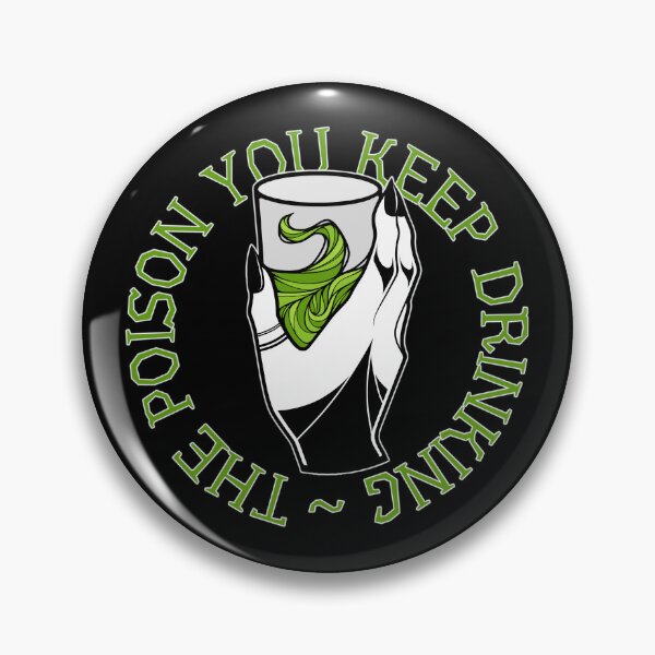 Item preview, The Poison You Keep Drinking (Acid Green Absinthe) designed and sold by ObsidianDaz.