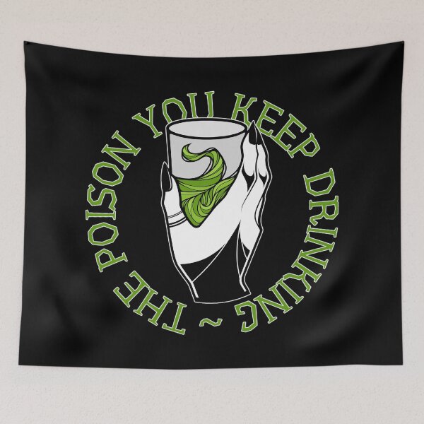 Item preview, The Poison You Keep Drinking (Acid Green Absinthe) designed and sold by ObsidianDaz.