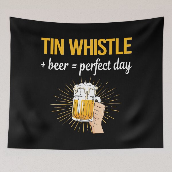 Item preview, Beer Perfect Day Tin Whistle Flageolet designed and sold by WigglesDailey.