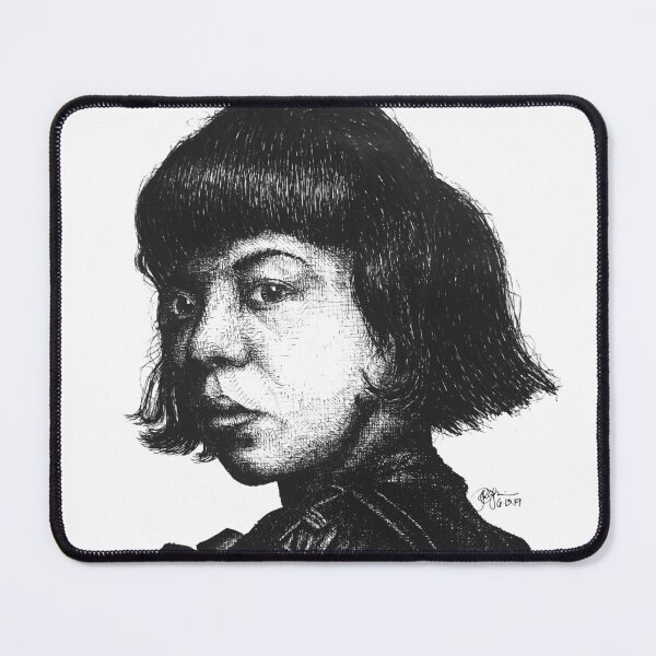 Item preview, Eurydice Ink Portrait Drawing designed and sold by arientss.