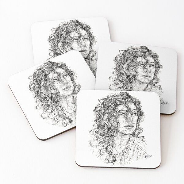 Item preview, Rosa Diaz Ink Portrait Drawing designed and sold by arientss.