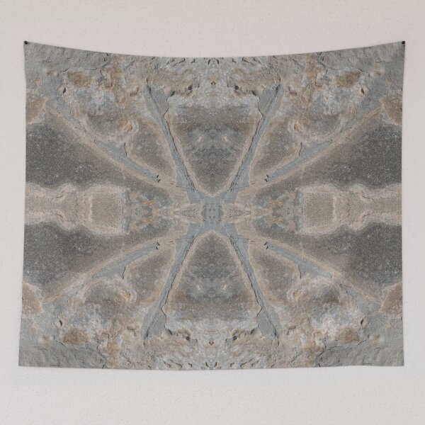 Item preview, Stone texture meets symmetry. Abstract rockscape 5 designed and sold by Adriana Mueller.