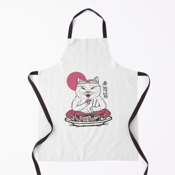 Item preview, Cat eats sushi designed and sold by DerSenat.