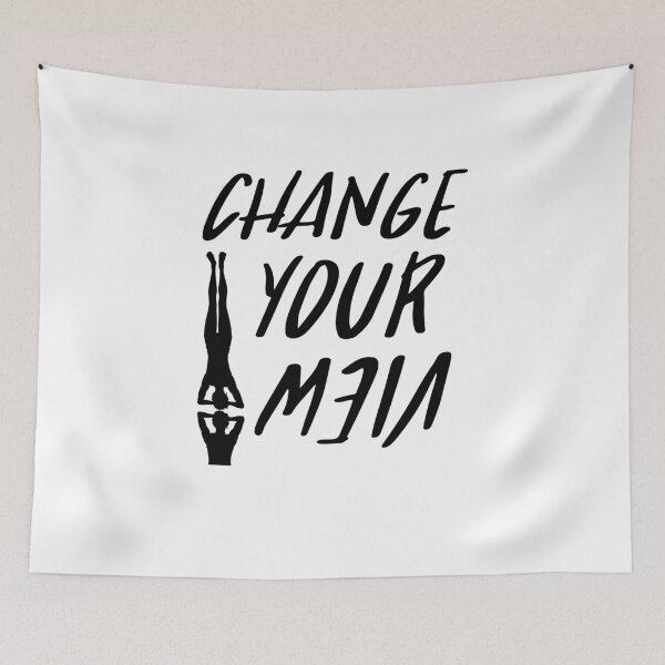 Item preview, Yoga Lover  Change Your View Funny  Men Women designed and sold by miracletee.