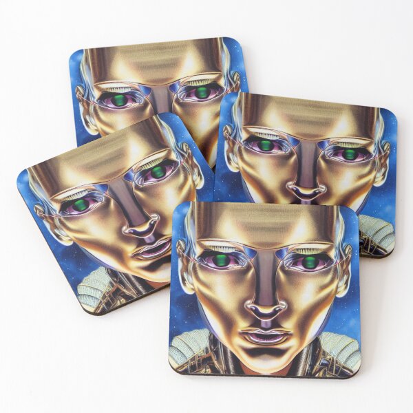 Item preview, Gold Face Robot designed and sold by Girih.