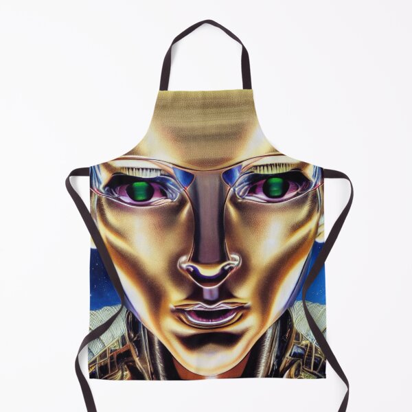 Item preview, Gold Face Robot designed and sold by Girih.