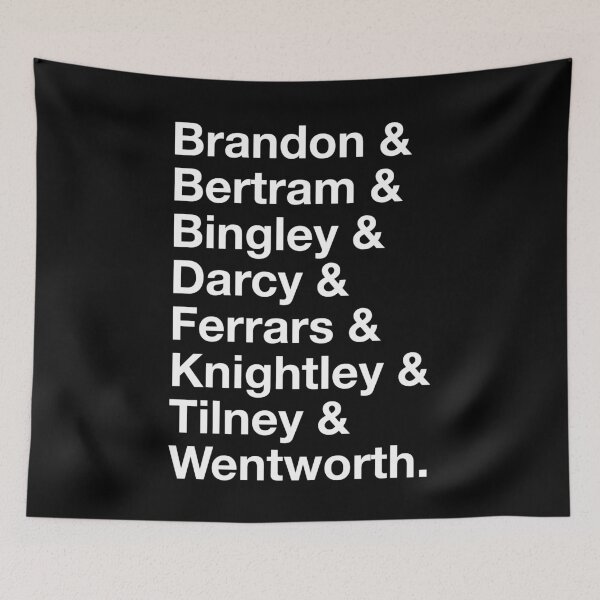 Item preview, Men of Jane Austen designed and sold by mentomountains.