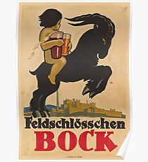 Vintage poster - Feldschlosschen Bock Poster