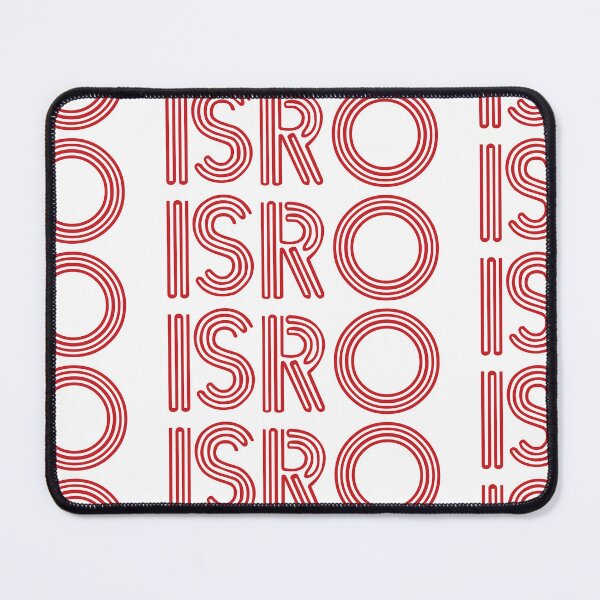 Item preview, ISRO Unofficial Logo Red Letters designed and sold by InfinityStudios.