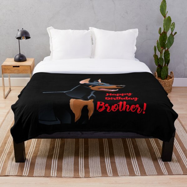 Item preview, Happy Birthday Brother! from your loyal Doberman Pinscher sibling designed and sold by Shaarmeyn.