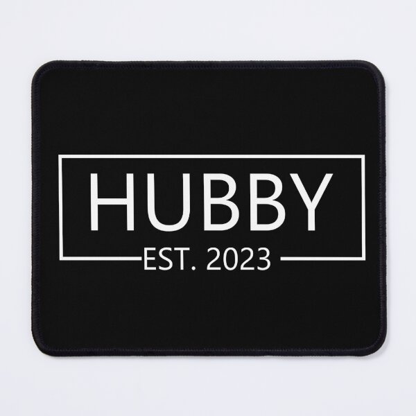 Item preview, Hubby Est 2023 | Hubby Wifey 2023 | Engagement Gift | Honeymoon | Wedding Anniversary 2023 designed and sold by AMINE  ★★★★★.