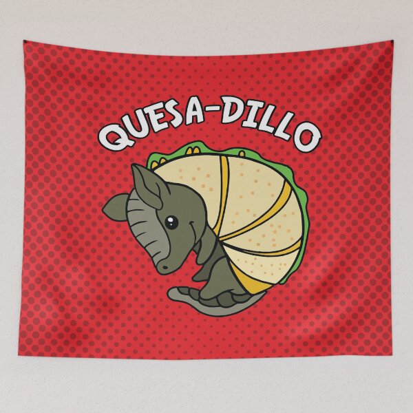 Item preview, Quesa-dillo Red designed and sold by RetroCentre.