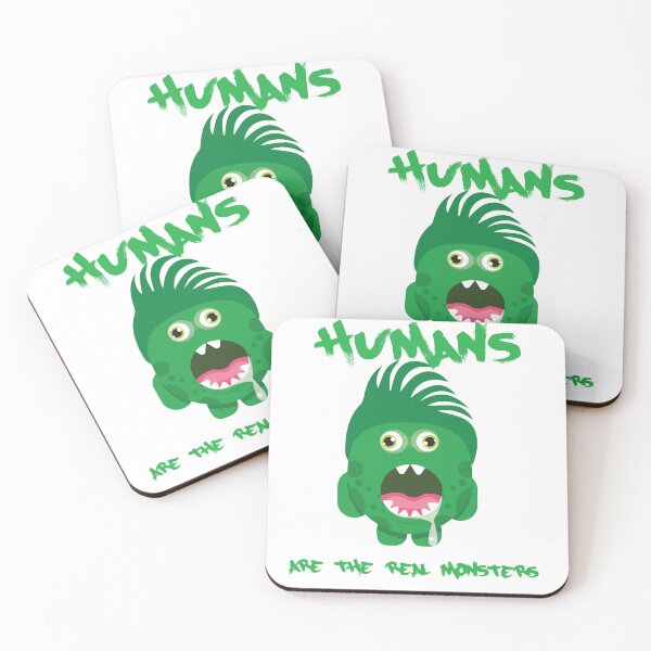 Item preview, Humans are the Real Monsters designed and sold by jfcreations.