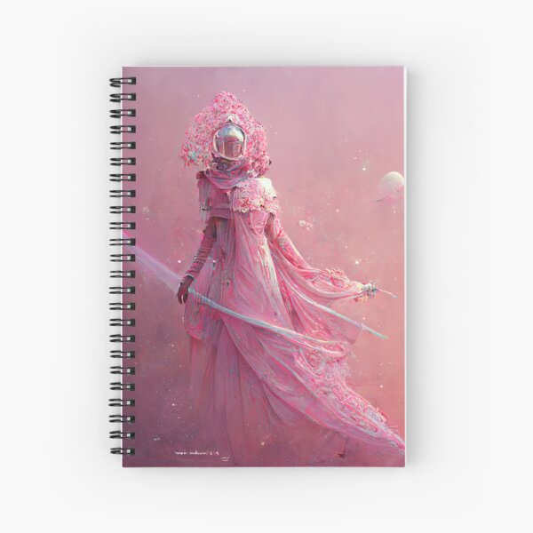 Futuristic Space Age Fashion Concept Spiral Notebook for Sale by  AVisionInPink