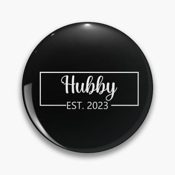 Item preview, Hubby Est 2023 | Hubby Wifey 2023 | Engagement Gift | Honeymoon | Wedding Anniversary 2023 designed and sold by AMINE  ★★★★★.