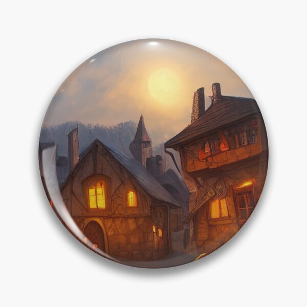 Item preview, Sunset in princess Regina's kingdom | Kingdom during sunset | Sunset kingdom | Sunset Landscape | 16:9 wide designed and sold by Petko Georgiev.