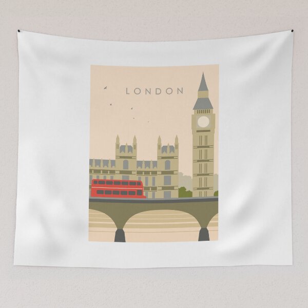 Item preview, London in Mimalist work designed and sold by Zakaria Azis.