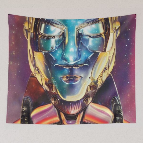 Item preview, Robot Blue Face designed and sold by Girih.