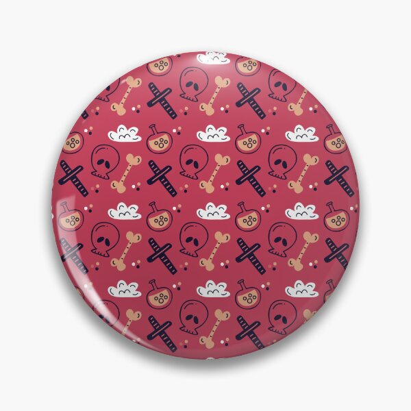 Item preview, Halloween skull pattern. designed and sold by Catchy-Hut.