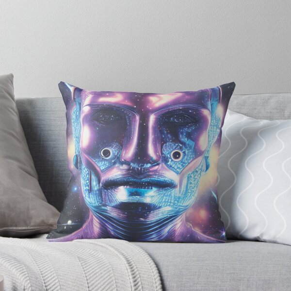 Item preview, Robot violet face designed and sold by Girih.