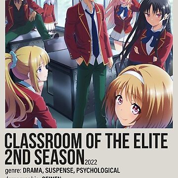 Classroom of the Elite Minimalist Poster