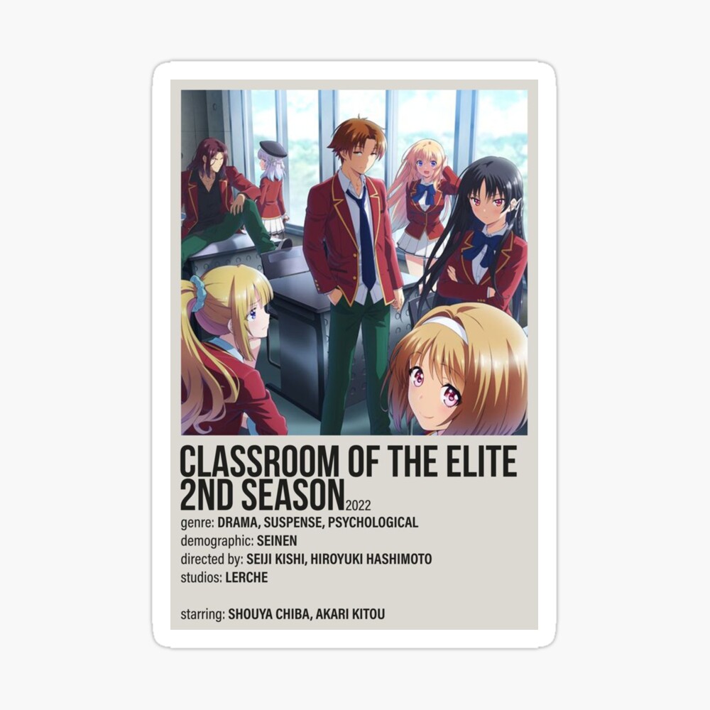 Classroom of the Elite 2nd Season