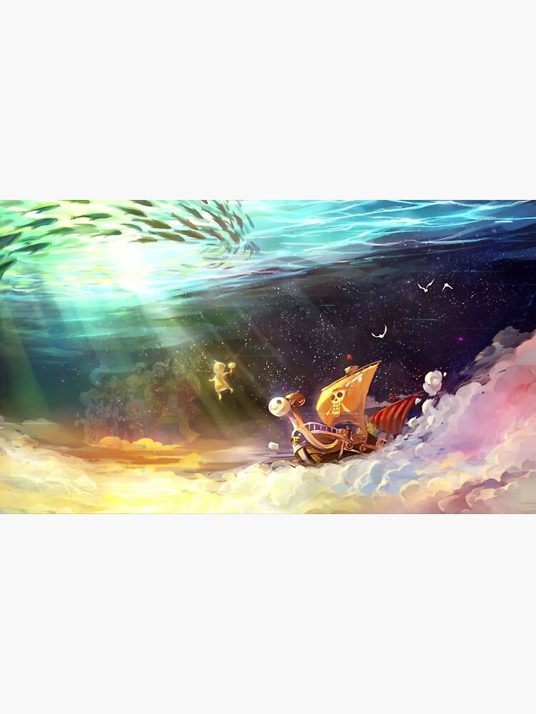 One Piece Under Water Going Merry Poster for Sale by DaturaSnake