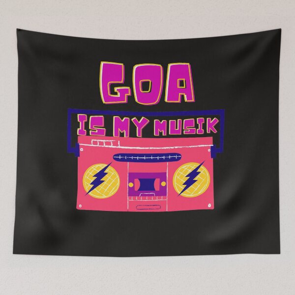 Aperçu de l'œuvre La musique de Goa est ma vie créée et vendue par GOGO20.