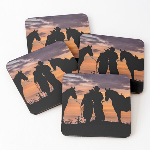 Item preview, Cowboy, Cowgirl Sunset  designed and sold by CarolM.