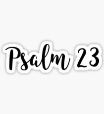 Psalm 23 Sticker