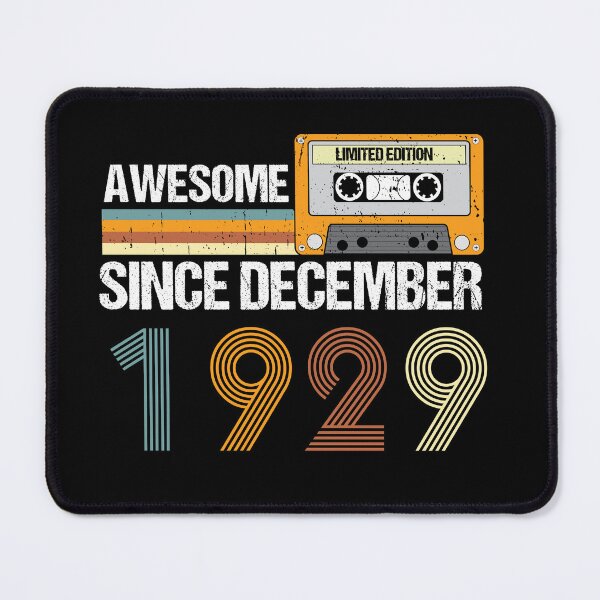 Item preview, Awesome Since December 1929 | 93th Birthday Gifts | 93 Years Old Gifts designed and sold by AMINE  ★★★★★.