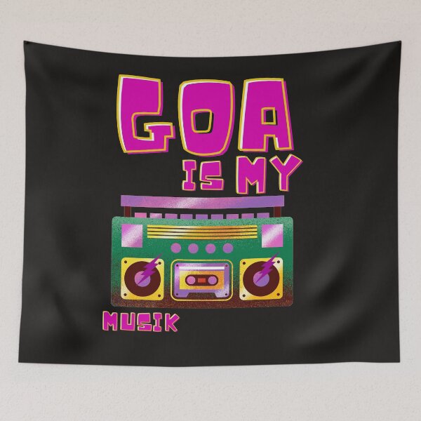 Aperçu de l'œuvre Une copie de la musique de Goa est ma vie créée et vendue par GOGO20.