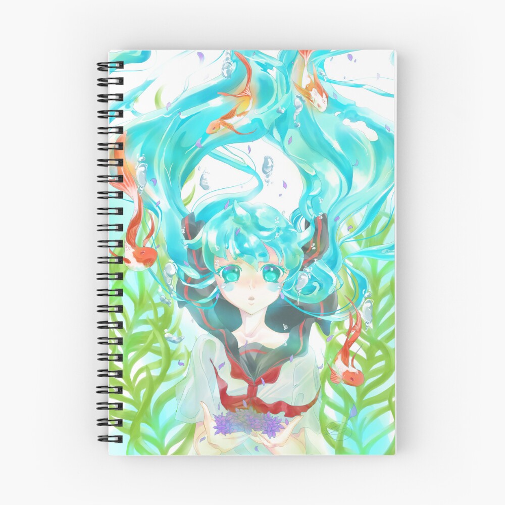 Item preview, Spiral Notebook designed and sold by Rabbit-Fish.
