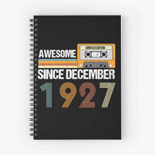 Item preview, Awesome Since December 1927 | 95th Birthday Gifts | 95 Years Old Gifts designed and sold by AMINE  ★★★★★.